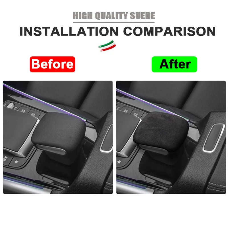 Внутренние наклейки для Mercedes Benz B-Class W247 GLA GLB EQA EQB, автомобильная ручка переключения передач, замшевая крышка, нескользящая износостойкая ручка переключения передач
Внутренние наклейки для Mercedes Benz B-Class W247 GLA GLB EQA EQB, автомобильная ручка переключения передач, замшевая крышка, нескользящая износостойкая ручка переключения передач