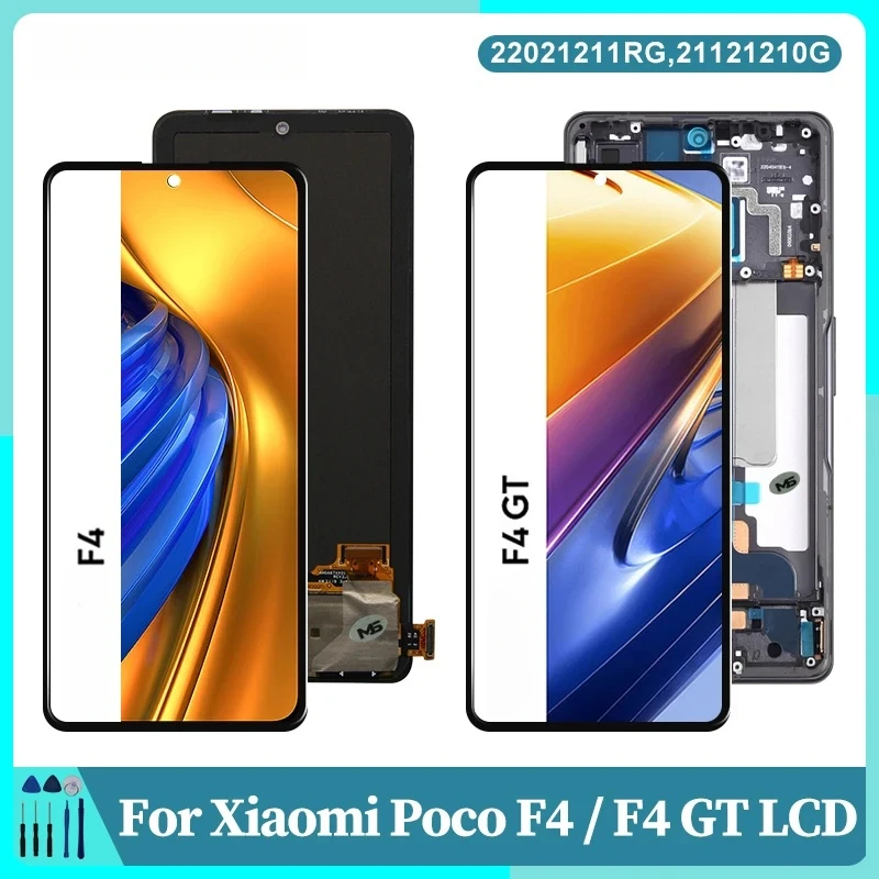 Для Xiaomi Poco F4 ЖК-дисплей с цифровым преобразователем сенсорного экрана в сборе 21121210 Запасные части для ЖК-дисплея G
Для Xiaomi Poco F4 ЖК-дисплей с цифровым преобразователем сенсорного экрана в сборе 21121210 Запасные части для ЖК-дисплея G