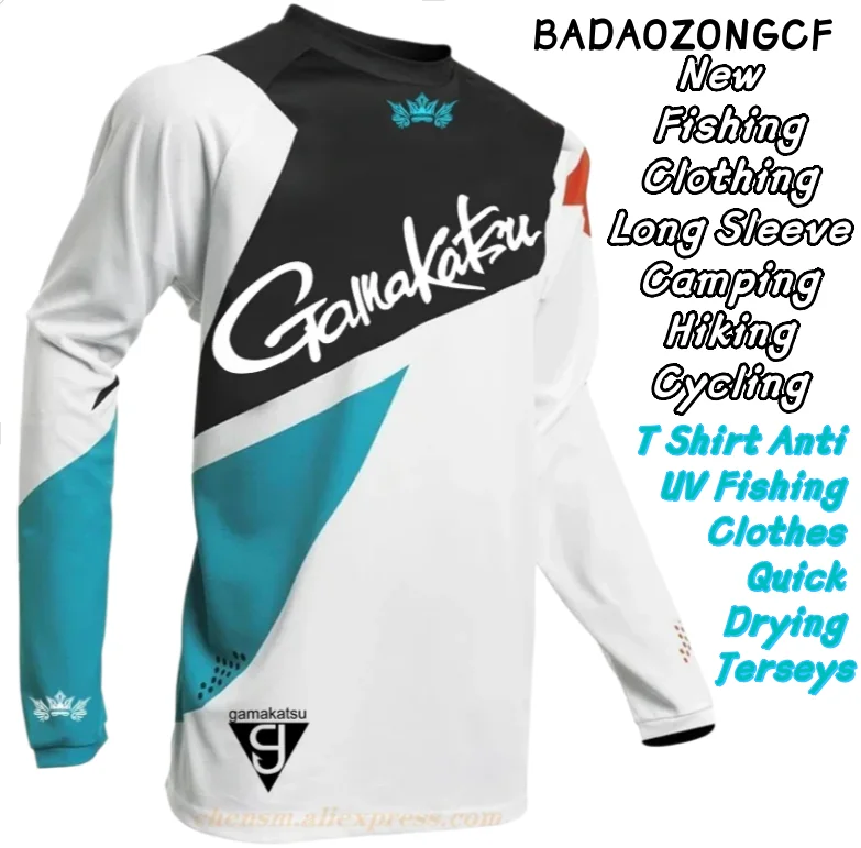 New 2025 Fishing Clothing Long Sleeve Camping Hiking Cycling T Shirt Anti UV Fishing Clothes Quick Drying Jerseys
New 2025 Fishing Clothing Long Sleeve Camping Hiking Cycling T Shirt Anti UV Fishing Clothes Quick Drying Jerseys
