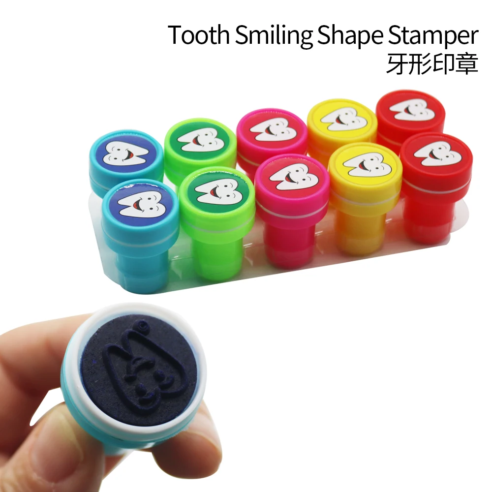 10Pcs Cute Tooth Shape Stampers for Kids Smile Cartoon Stamps Dentist Clinic Gift Colorful Cartoon Stamp
10Pcs Cute Tooth Shape Stampers for Kids Smile Cartoon Stamps Dentist Clinic Gift Colorful Cartoon Stamp