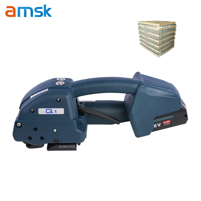 HotQ1 High Quality Semi-Automatic Battery Strapping Machine for Food & Chemicals PP PET Strap Electric Tool for Belt & Case Pack
HotQ1 High Quality Semi-Automatic Battery Strapping Machine for Food & Chemicals PP PET Strap Electric Tool for Belt & Case Pack