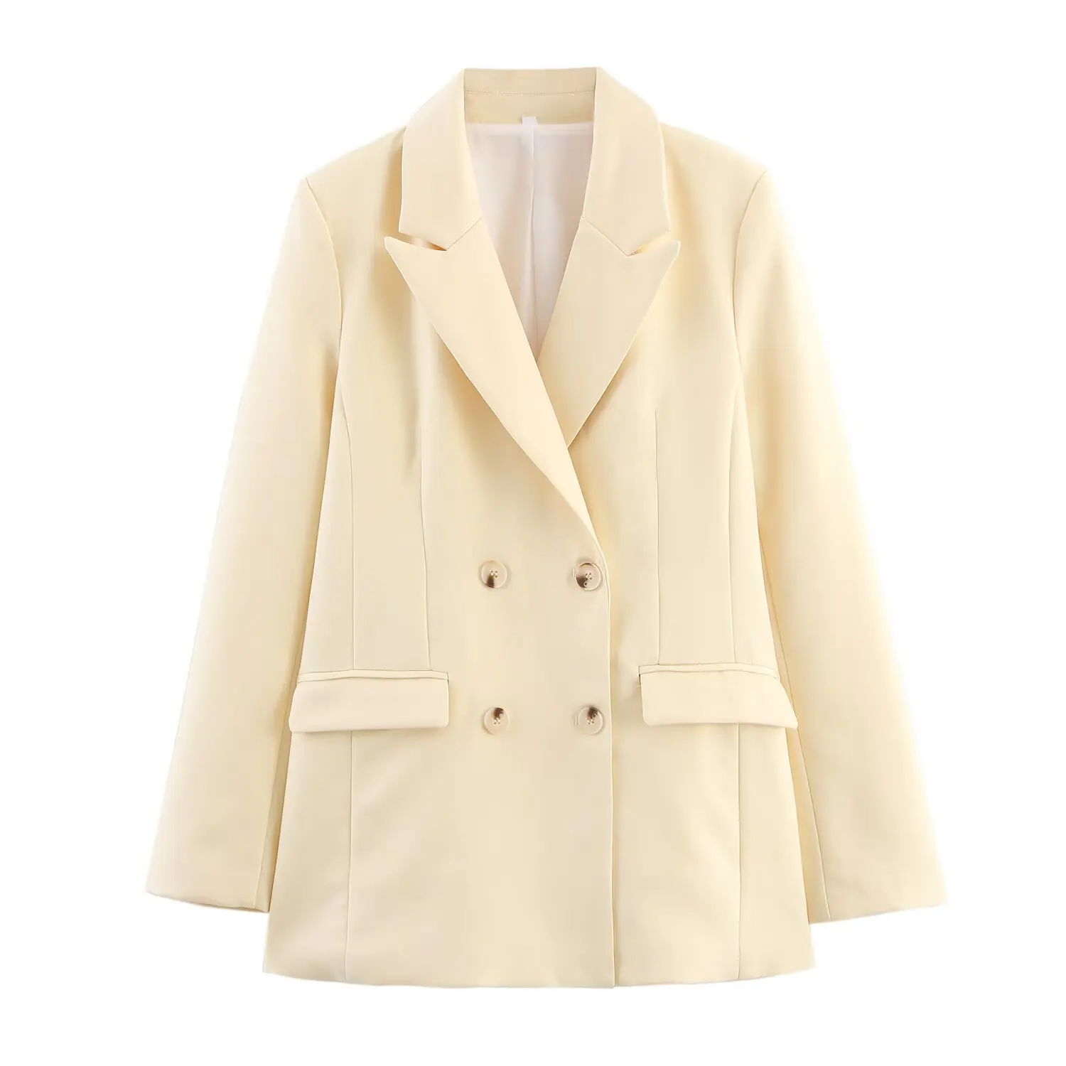 European and American style 2025 early autumn new temperament versatile double-breasted suit jacket
European and American style 2025 early autumn new temperament versatile double-breasted suit jacket