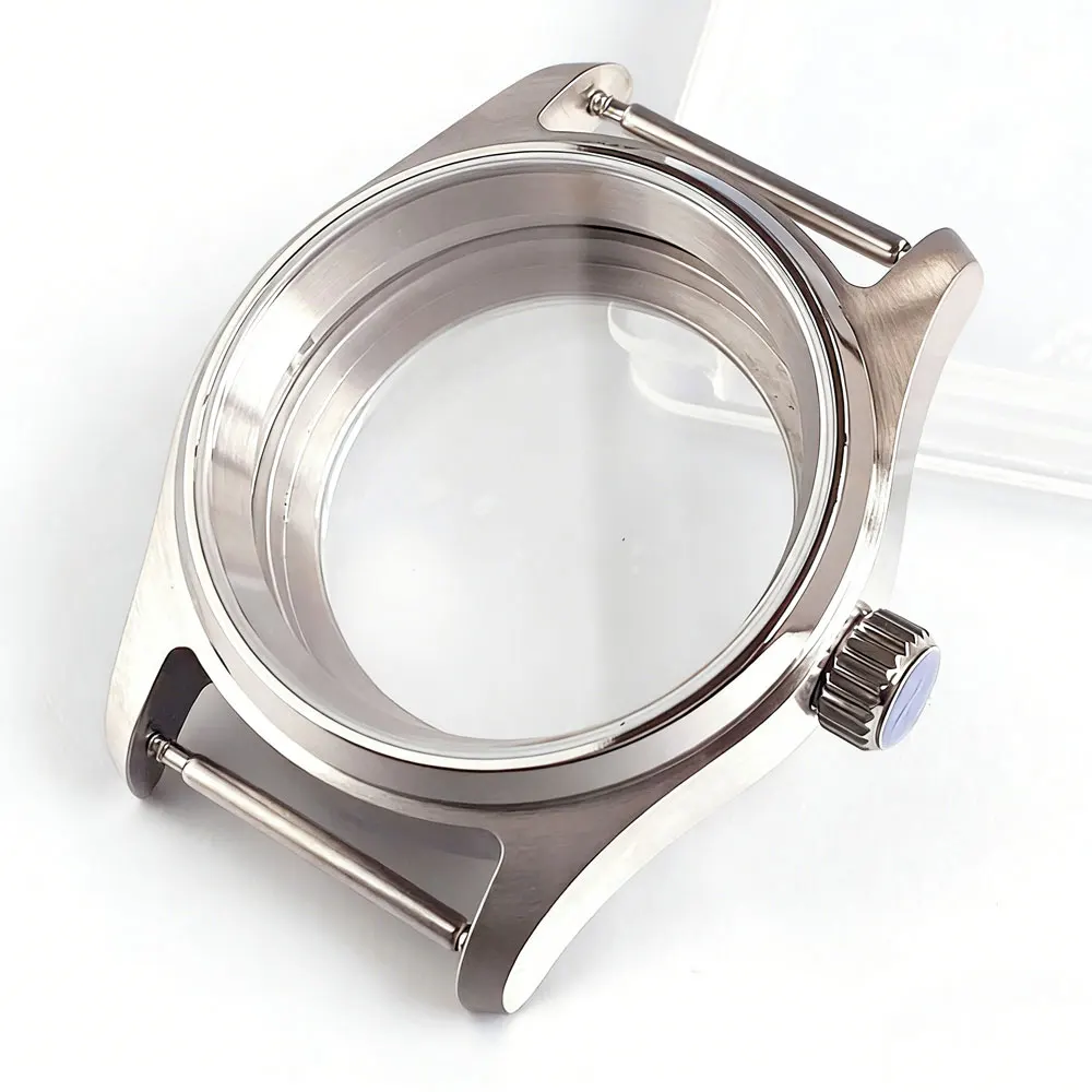 Tandorio New Pilot Watch Case Polish bezel 36/39mm for NH35 NH36 NH70 NH72 ETA 2824 PT5000 movement Glass back watch parts
Tandorio New Pilot Watch Case Polish bezel 36/39mm for NH35 NH36 NH70 NH72 ETA 2824 PT5000 movement Glass back watch parts