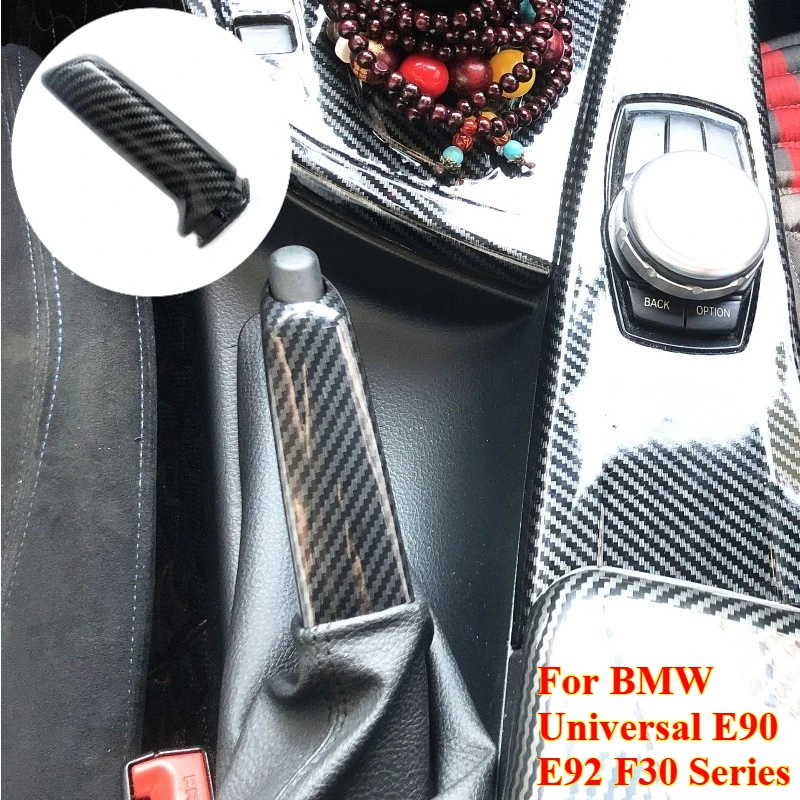 1PCS Car Carbon Fiber Color Handbrake Brake Handle Cover for BMW Universal E90 E92 F30 Series
1PCS Car Carbon Fiber Color Handbrake Brake Handle Cover for BMW Universal E90 E92 F30 Series