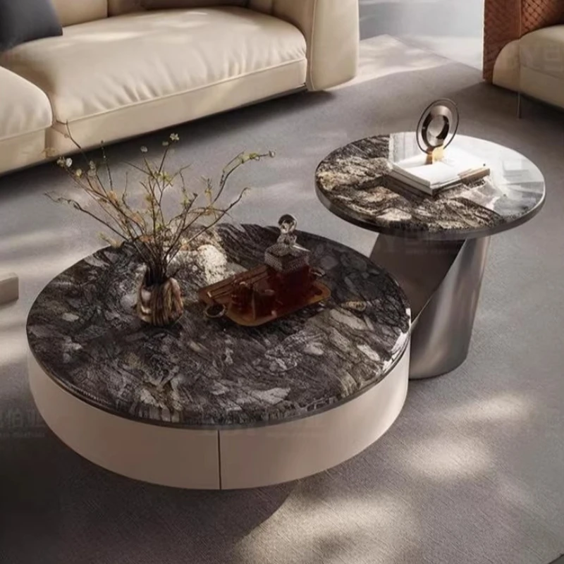 Designer Luxury Coffee Tables Nordic Organizer Vintage Small Coffee Table Cute Round Marble Base Living Room House Accessories
Designer Luxury Coffee Tables Nordic Organizer Vintage Small Coffee Table Cute Round Marble Base Living Room House Accessories