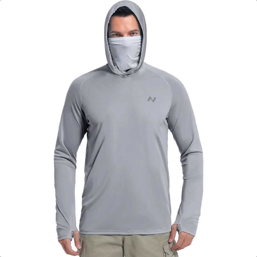 Sun Shirt UPF 50+ Men's Fishing Long Sleeve Hooded Rash Guard Hiking Swimming Running UV Protection Hoodie
Sun Shirt UPF 50+ Men's Fishing Long Sleeve Hooded Rash Guard Hiking Swimming Running UV Protection Hoodie