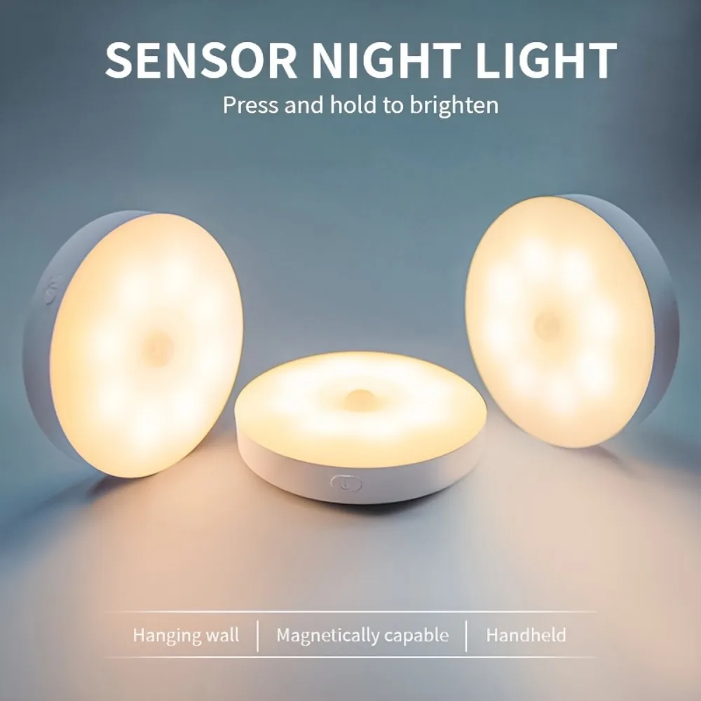Night light induction lamp Intelligent LED lamp with human body sensor night light USB magnetic suction wireless closet lamp
Night light induction lamp Intelligent LED lamp with human body sensor night light USB magnetic suction wireless closet lamp
