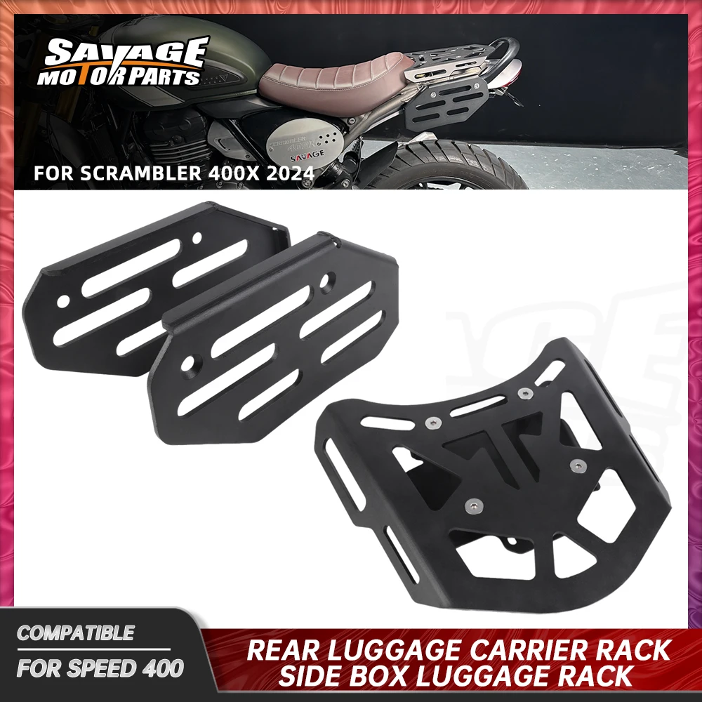 Saddlebag Luggage Rack Mount Bracket For Speed T4 400 Scrambler 400X 2024-2026 Motorcycle Parts Rear Luggage Carrier Rack
Saddlebag Luggage Rack Mount Bracket For Speed T4 400 Scrambler 400X 2024-2026 Motorcycle Parts Rear Luggage Carrier Rack