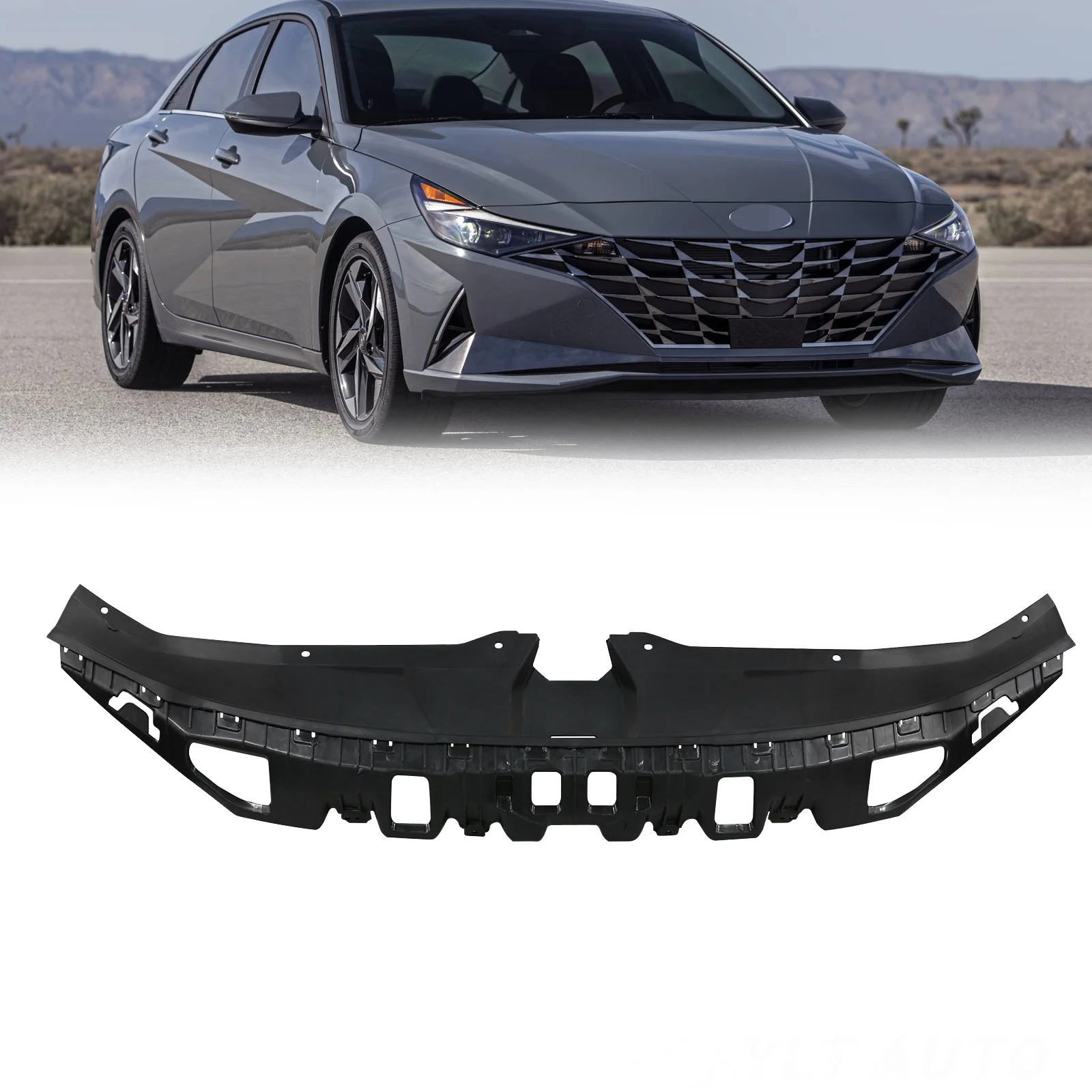 1pc Upper Radiator Hole Cover For 2021-2023 Hyundai Elantra Grille Cover 86391-Aa000 Radiator Grille Kit
1pc Upper Radiator Hole Cover For 2021-2023 Hyundai Elantra Grille Cover 86391-Aa000 Radiator Grille Kit