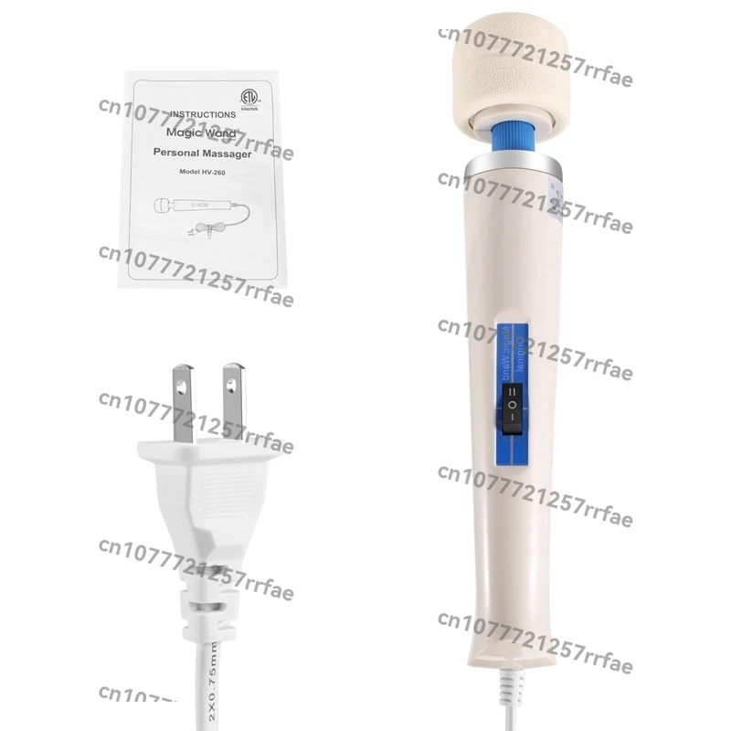 Вибромассажер Wand Super Vibrating Massager HV-260R, электрический вибромассажер, вилка стандарта США
Вибромассажер Wand Super Vibrating Massager HV-260R, электрический вибромассажер, вилка стандарта США