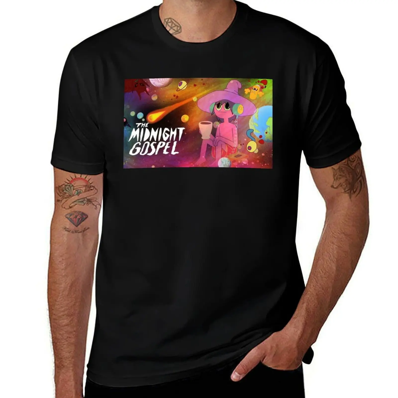 The Midnight Gospel Rainbow Planet Art T-Shirt t shirts for man cotton soft T-Shirt
The Midnight Gospel Rainbow Planet Art T-Shirt t shirts for man cotton soft T-Shirt
