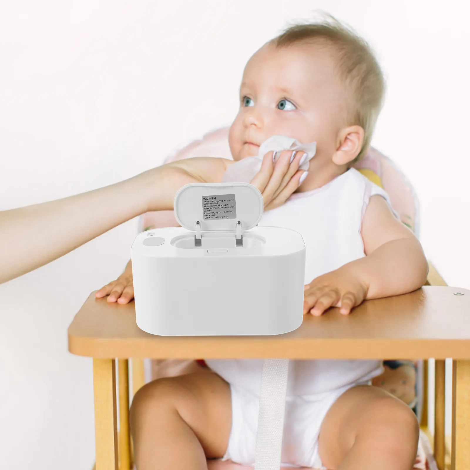 Wet Tissue Warmer Baby Wipe Heater Compatible with All Brands Warm Wipes Dispenser Nighttime Soothing Comfortable Insulation
Wet Tissue Warmer Baby Wipe Heater Compatible with All Brands Warm Wipes Dispenser Nighttime Soothing Comfortable Insulation