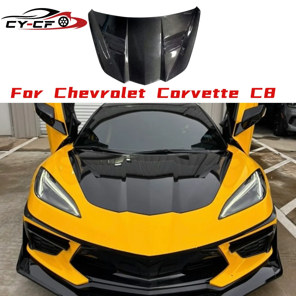 A1 Style Carbon Fiber Front Hood for Chevrolet Corvette C8 ST New Condition Bonnet for C8 Z06 Double Sided Hood
A1 Style Carbon Fiber Front Hood for Chevrolet Corvette C8 ST New Condition Bonnet for C8 Z06 Double Sided Hood