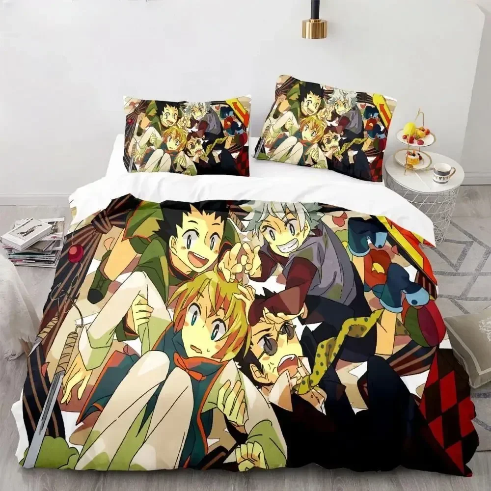 Hunter X Hunter 3D Duvet Cover Bedding Set Japanese Anime Printed Bed Set Pillowcase Linen Sheet Quilt Cover Queen King Size
Hunter X Hunter 3D Duvet Cover Bedding Set Japanese Anime Printed Bed Set Pillowcase Linen Sheet Quilt Cover Queen King Size