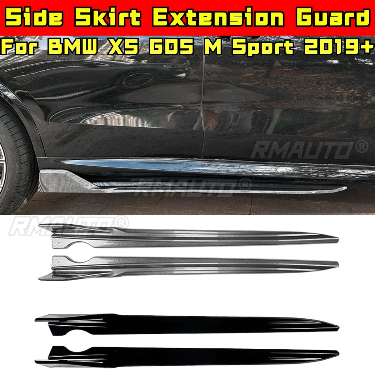 For BMW X5 G05 M Sport 2019+ Body Kit Side Skirt Extension Side Skirt Lip Side Skirt Spoiler Apron Car Accessories
For BMW X5 G05 M Sport 2019+ Body Kit Side Skirt Extension Side Skirt Lip Side Skirt Spoiler Apron Car Accessories