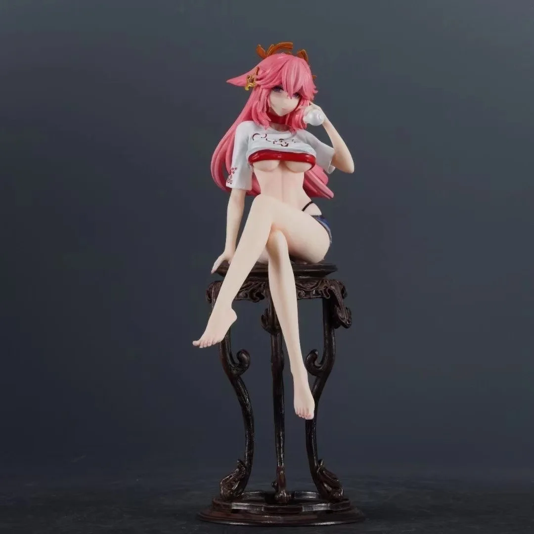 Genshin Impact Yae Miko Sitting Figure - Anime PVC Statue Collectible Anime Figure Model Statue Collection Desktop Decoration
Genshin Impact Yae Miko Sitting Figure - Anime PVC Statue Collectible Anime Figure Model Statue Collection Desktop Decoration