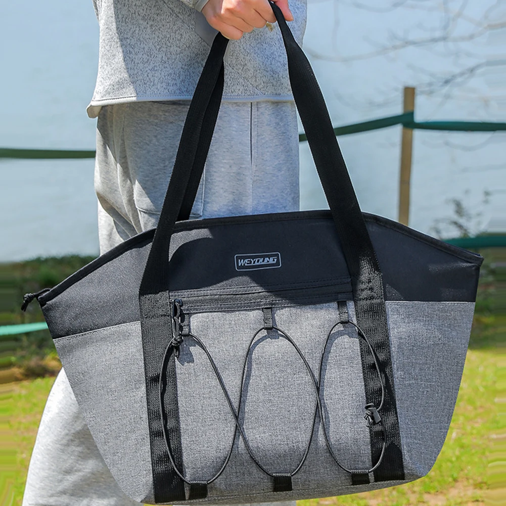 Insulated Cooler Bag Large Capacity Outdoor Soft Cooler Bags Leakproof Portable Insulation Bag for Supermarket Shopping
Insulated Cooler Bag Large Capacity Outdoor Soft Cooler Bags Leakproof Portable Insulation Bag for Supermarket Shopping