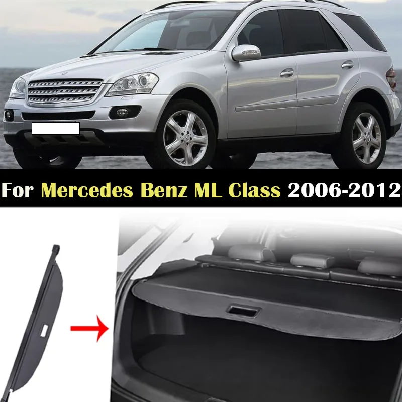 Car Trunk Cargo Cover for Mercedes Benz ML Class W164 ML320 ML330 2006-2012 Luggage Tray Storage Shield Curtain Partition Mat
Car Trunk Cargo Cover for Mercedes Benz ML Class W164 ML320 ML330 2006-2012 Luggage Tray Storage Shield Curtain Partition Mat