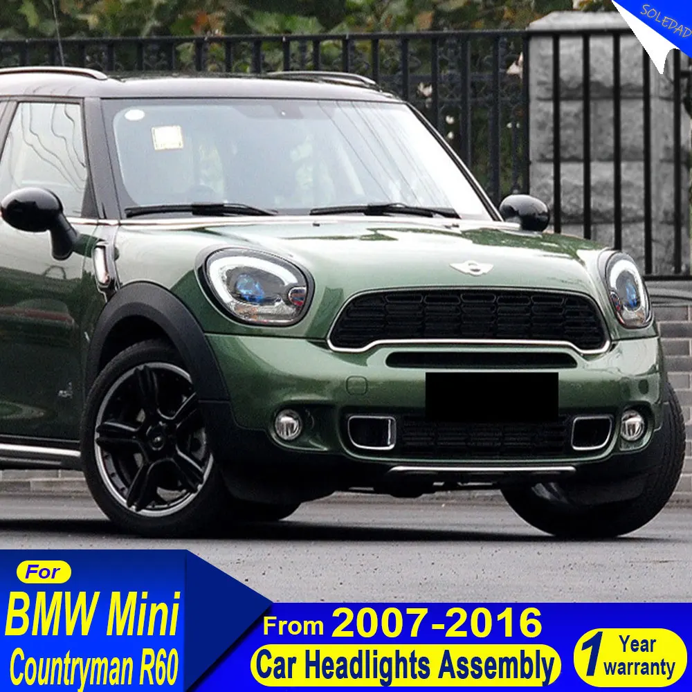 Car Lights Headlights for BMW MINI R60 Countryman LED Headlight 2010-2016 Head Lamp Drl Projector Lens Automotive
Car Lights Headlights for BMW MINI R60 Countryman LED Headlight 2010-2016 Head Lamp Drl Projector Lens Automotive
