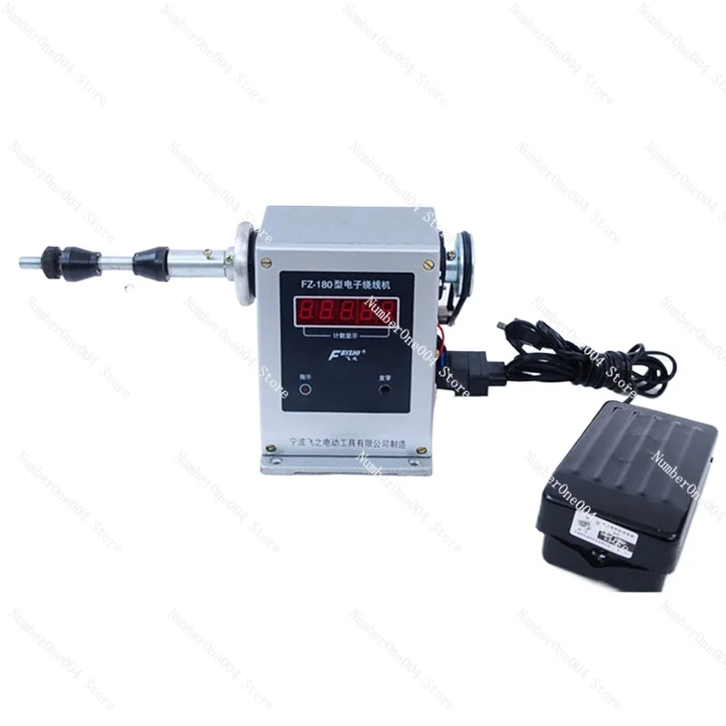 NEW Electric counting winding machine Adjustable type semi-automatic winding Tool Industrial high-speed Winder 9999 Count Range
NEW Electric counting winding machine Adjustable type semi-automatic winding Tool Industrial high-speed Winder 9999 Count Range