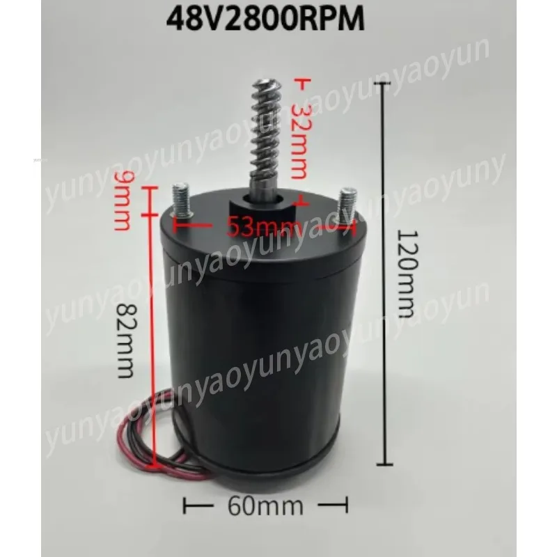 48V-2800 Rpm, Motor Special Anti-winding Anti-pull High-power High-speed
48V-2800 Rpm, Motor Special Anti-winding Anti-pull High-power High-speed