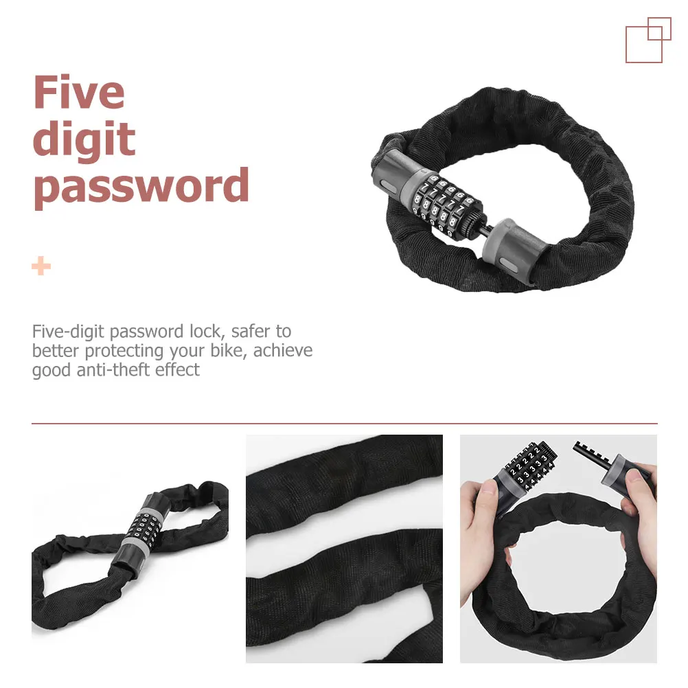 Carbon Steel Bike Chain Anti-Theft Password Lock For Motorbike Electromobile Luggage Beach Bag Sports Gear With
Carbon Steel Bike Chain Anti-Theft Password Lock For Motorbike Electromobile Luggage Beach Bag Sports Gear With