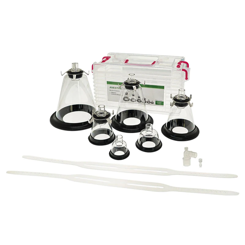 Presdts Inhalation Veterinary Anesthesia Mask Stainless Ring Oxygen Mask Animal Face Mask With Silicone Neck Strap And Connector
Presdts Inhalation Veterinary Anesthesia Mask Stainless Ring Oxygen Mask Animal Face Mask With Silicone Neck Strap And Connector