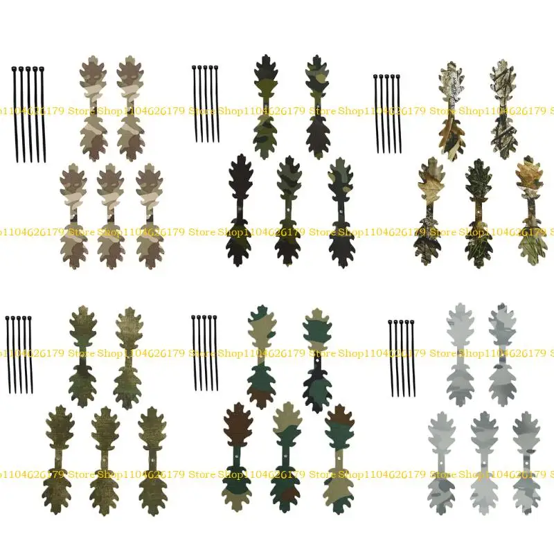 A1A2 Concealment Camouflage Leaf Strips for Hunting Hat Backpacks Gloves Decoration
A1A2 Concealment Camouflage Leaf Strips for Hunting Hat Backpacks Gloves Decoration