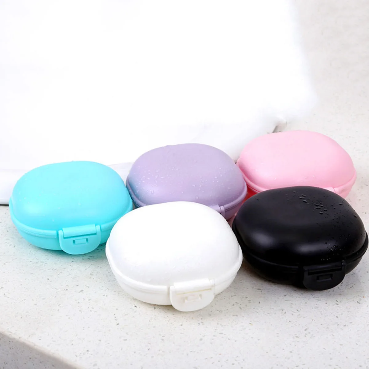 5 Pcs Waterproof Soap Box Chic Container Water-proof Case Portable Holder Small
5 Pcs Waterproof Soap Box Chic Container Water-proof Case Portable Holder Small
