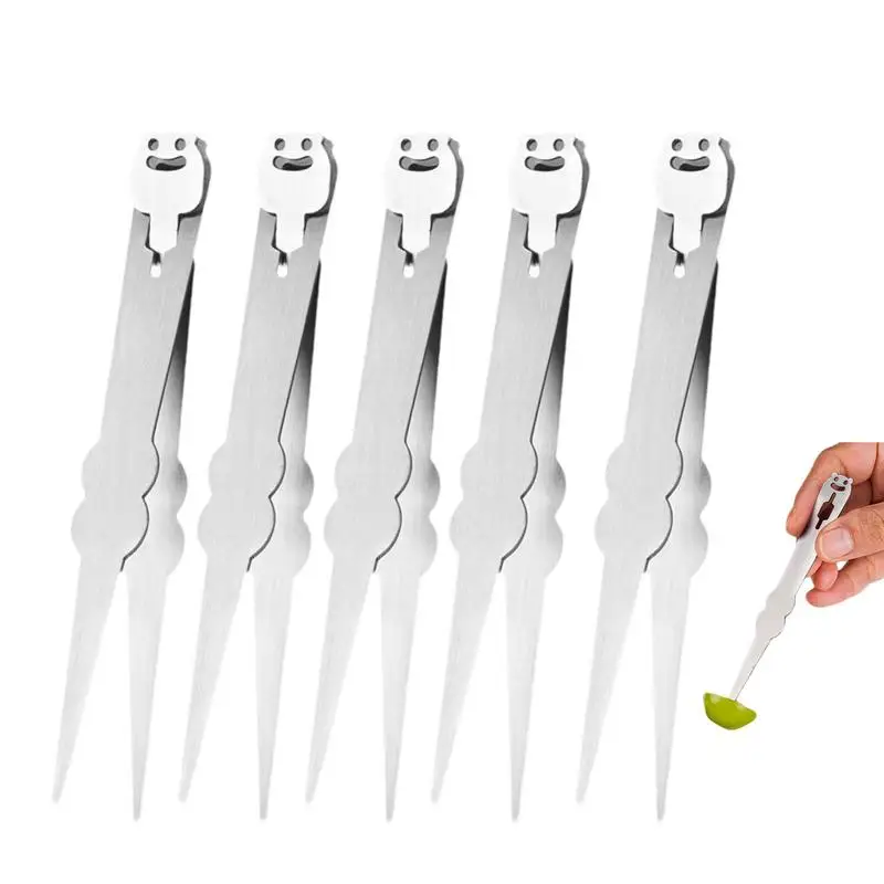 2-in-1 Detachable Fruit Fork 5 Pack Stainless Steel Fork Stainless Steel Reusable Fruit Fork Detachable Dual-purpose Tweezers
2-in-1 Detachable Fruit Fork 5 Pack Stainless Steel Fork Stainless Steel Reusable Fruit Fork Detachable Dual-purpose Tweezers