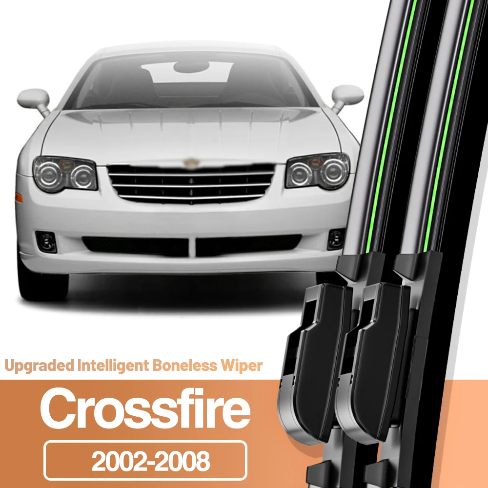 2pcs For Chrysler Crossfire 2002-2008 Front Windshield Wiper Blades Windscreen Window Accessories 2003 2004 2005 2006 2007
2pcs For Chrysler Crossfire 2002-2008 Front Windshield Wiper Blades Windscreen Window Accessories 2003 2004 2005 2006 2007