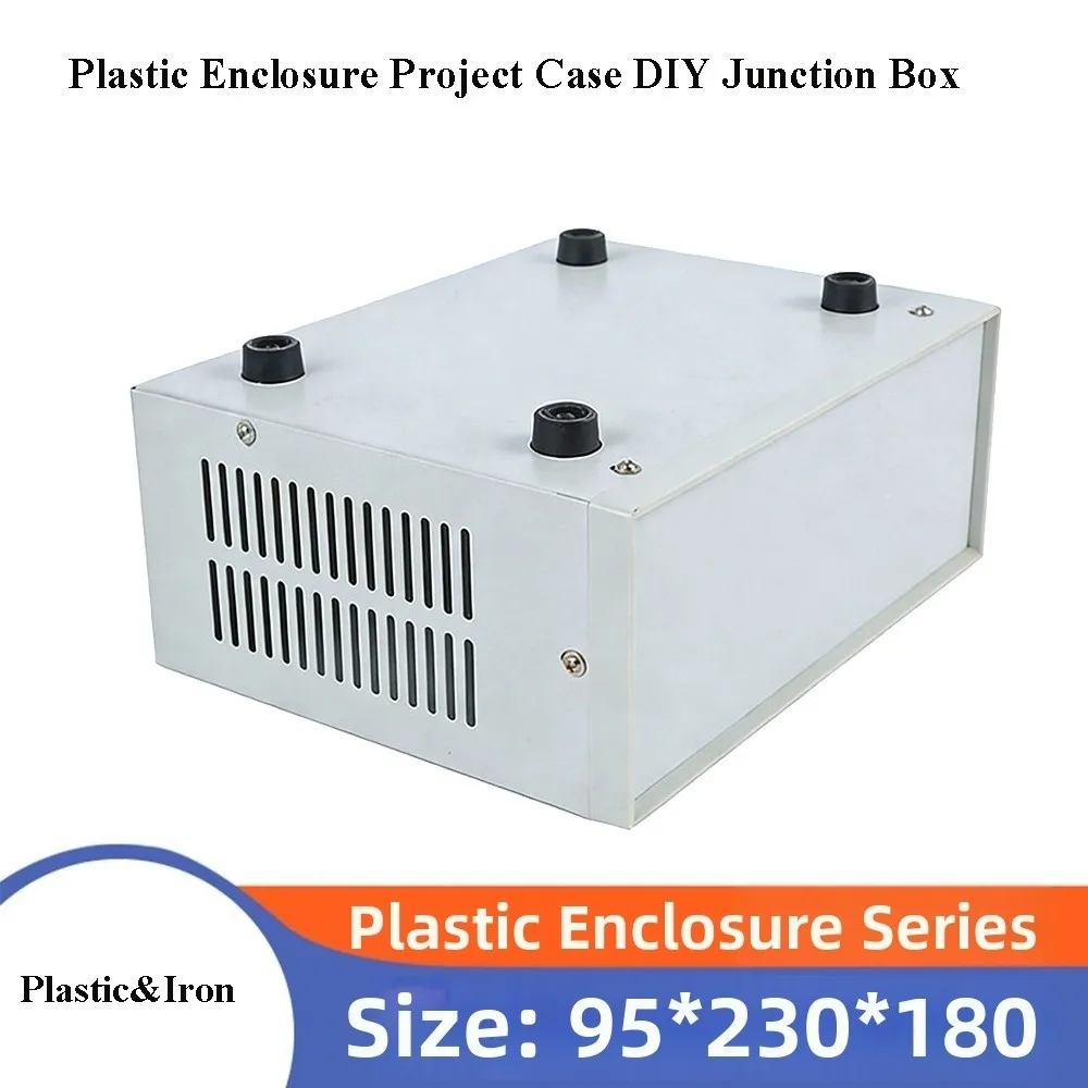 Новый корпус для проектов 230*180*95 мм, пластиковый и металлический, серый, для электроники, уличный и внутренний, защитный бокс
Новый корпус для проектов 230*180*95 мм, пластиковый и металлический, серый, для электроники, уличный и внутренний, защитный бокс