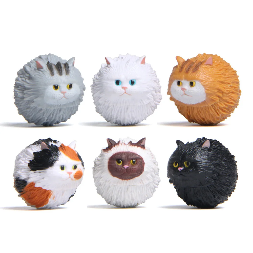 1Pcs Cute Animal Fat Cat PVC Statue Little Figurine Crafts Figure Ornament Miniatures Home Garden Decor Figure Toys for Kids
1Pcs Cute Animal Fat Cat PVC Statue Little Figurine Crafts Figure Ornament Miniatures Home Garden Decor Figure Toys for Kids