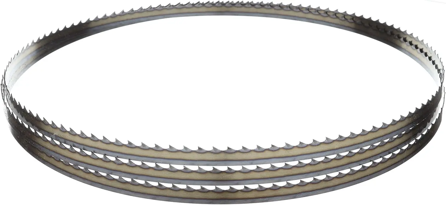 Ленточная пила 99 3/4" x 1/2" x 3 TPI для деревообработки, высокопроизводительный режущий инструмент
Ленточная пила 99 3/4" x 1/2" x 3 TPI для деревообработки, высокопроизводительный режущий инструмент