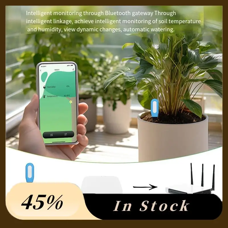 2025 Trendtuya 2-In-1 Soil Moisture Ambient Temperature Test Meter Plant Intelligent Measuring Instrument Plant Gardening Tool
2025 Trendtuya 2-In-1 Soil Moisture Ambient Temperature Test Meter Plant Intelligent Measuring Instrument Plant Gardening Tool