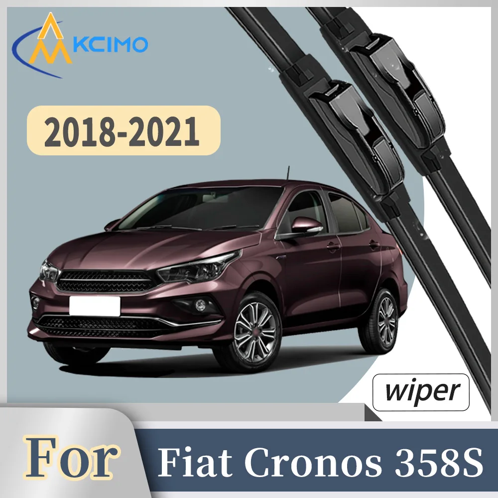 Premium Rubber Front Windscreen Wiper Blades For Fiat Cronos 358S 2018-2021 Quiet Smooth Wiping Waterproof Windshield Kit 2Pcs
Premium Rubber Front Windscreen Wiper Blades For Fiat Cronos 358S 2018-2021 Quiet Smooth Wiping Waterproof Windshield Kit 2Pcs