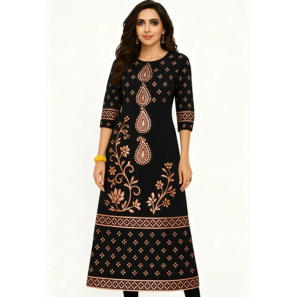 Мусульманское платье Kurt, женское модное и элегантное прямое платье с длинными рукавами, повседневный халат с круглым вырезом и узором Traditionnelle Arabe
Мусульманское платье Kurt, женское модное и элегантное прямое платье с длинными рукавами, повседневный халат с круглым вырезом и узором Traditionnelle Arabe