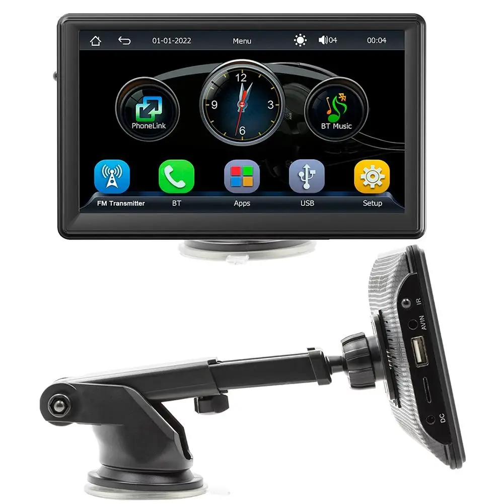7-дюймовый автомобильный mp5-плеер, совместимый с Carplay Android, портативный автомобильный беспроводной стерео сенсорный экран, Bluetooth-совместимый, Hands-f A3U4
7-дюймовый автомобильный mp5-плеер, совместимый с Carplay Android, портативный автомобильный беспроводной стерео сенсорный экран, Bluetooth-совместимый, Hands-f A3U4