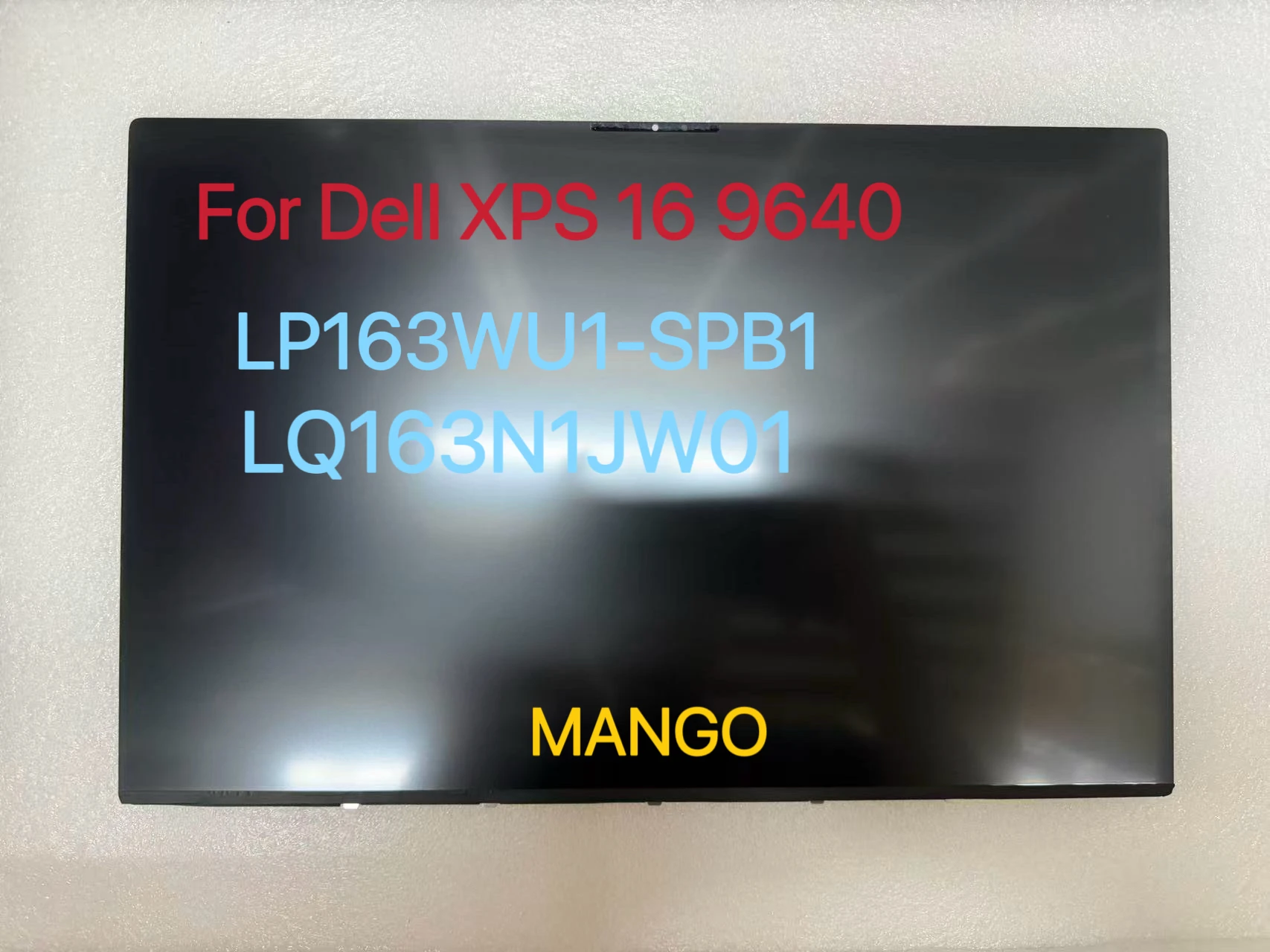 LP163WU1-SPB1 Brand New For Dell XPS 16 9640 P129F 0567R5 16.3" FHD 1920x1200 Non-Touch LCD Screen Assembly Display Panel 120hz
LP163WU1-SPB1 Brand New For Dell XPS 16 9640 P129F 0567R5 16.3" FHD 1920x1200 Non-Touch LCD Screen Assembly Display Panel 120hz