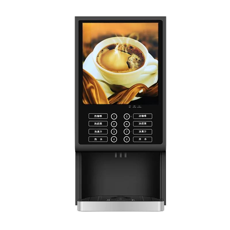 Для настольного компьютера, коммерческие 4, горячие вкусы, мгновенное эспрессо, умные автоматические жаровня, измельчители, торговый автомат для кофе
Для настольного компьютера, коммерческие 4, горячие вкусы, мгновенное эспрессо, умные автоматические жаровня, измельчители, торговый автомат для кофе