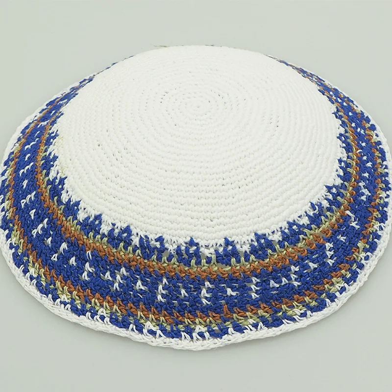 Ahava Knitted Kippah for Jewish Weddings Bar Mitzvah Gifts - Traditional Jewish Head Covering
Ahava Knitted Kippah for Jewish Weddings Bar Mitzvah Gifts - Traditional Jewish Head Covering