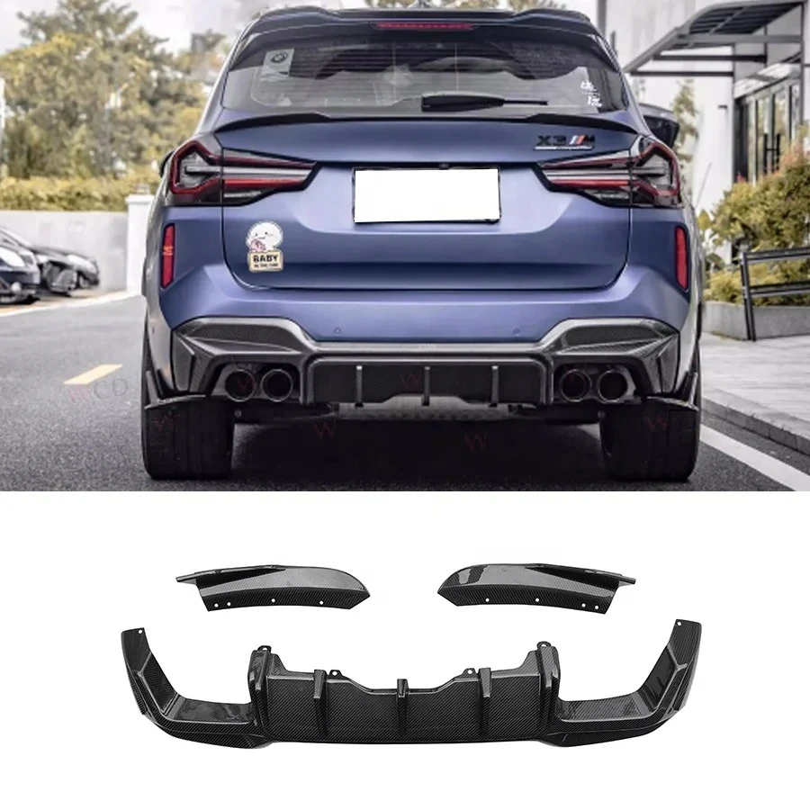 SQ Style Dry Carbon Fiber Задний бампер Диффузор Передний разделитель губ Для BMW X3M F97 2019+ X3M F97 Задний диффузор
SQ Style Dry Carbon Fiber Задний бампер Диффузор Передний разделитель губ Для BMW X3M F97 2019+ X3M F97 Задний диффузор
