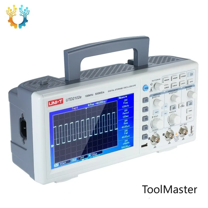 【2026】UNI-T UTD2102e Digital Storage Oscilloscope 100mhz Bandwidth 2chanel Oscillograph
【2026】UNI-T UTD2102e Digital Storage Oscilloscope 100mhz Bandwidth 2chanel Oscillograph