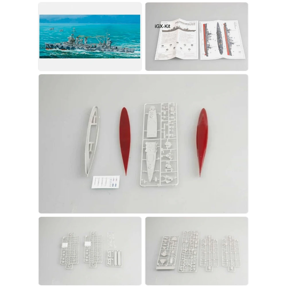 Trumpeter 05745 1:700 Scale USS Heavy Cruiser Tuscaloosa CA37 CA-37 Military Ship Toy Hobby Assembly Plastic Model Building Kit
Trumpeter 05745 1:700 Scale USS Heavy Cruiser Tuscaloosa CA37 CA-37 Military Ship Toy Hobby Assembly Plastic Model Building Kit