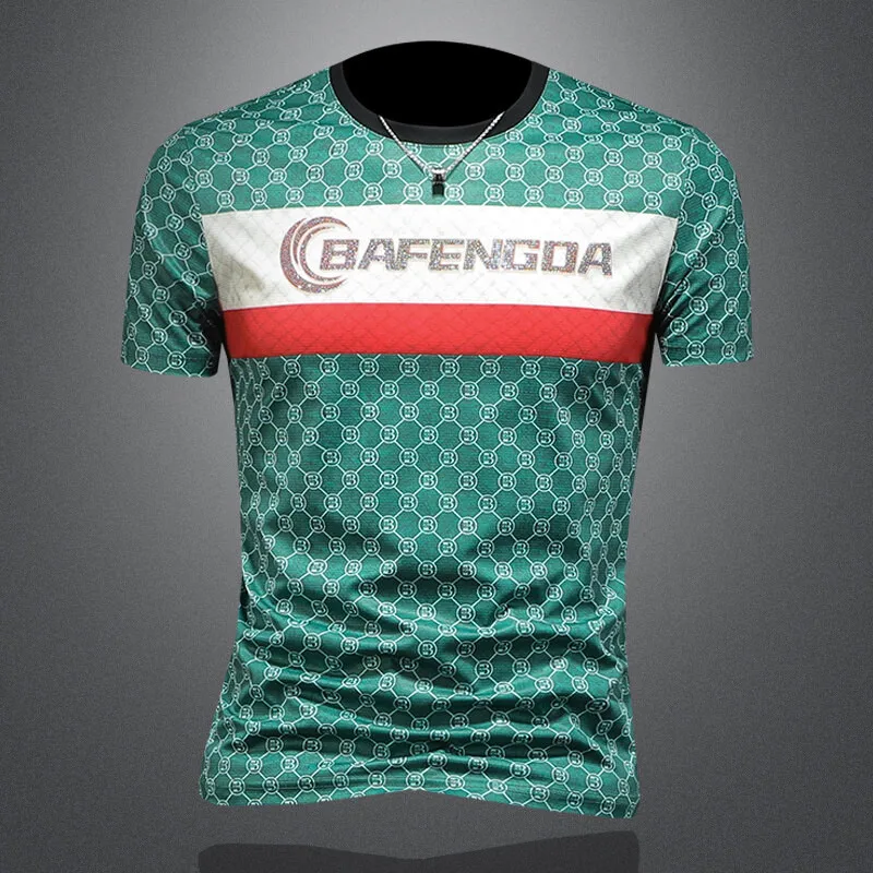 Новая летняя мужская модная футболка с коротким рукавом из шелкового хлопка, модель QT602D2632TP75, приталенный крой, из полиэфирного волокна, молодежная, трендовая.
Новая летняя мужская модная футболка с коротким рукавом из шелкового хлопка, модель QT602D2632TP75, приталенный крой, из полиэфирного волокна, молодежная, трендовая.