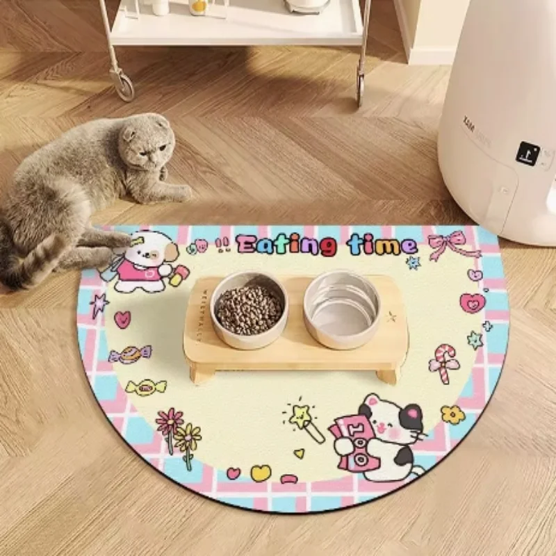 VIKAMA Summer Cartoon Pet Mat Dog Bowl Mat Non-Slip, Absorbent, Wear-Resistant, Easy To Clean, Cat Food Mat Dog Food Mat
VIKAMA Summer Cartoon Pet Mat Dog Bowl Mat Non-Slip, Absorbent, Wear-Resistant, Easy To Clean, Cat Food Mat Dog Food Mat