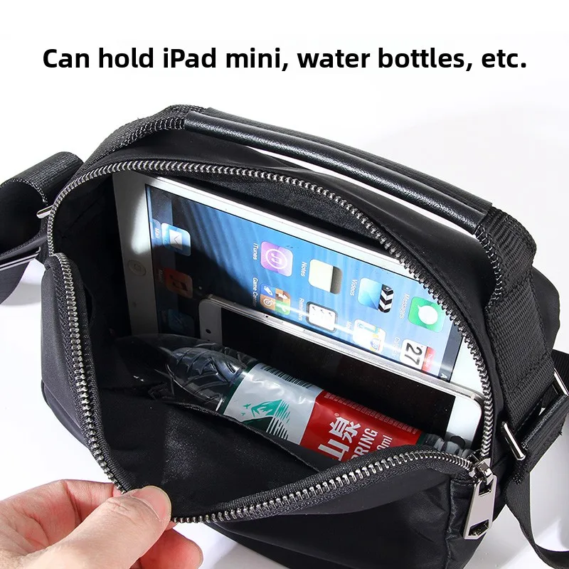 Men's Lightweight Nylon Crossbody Bag Casual Outdoor oulder Bag Portable M Model Diagonal Bag Soft Handle Korean Sle
Men's Lightweight Nylon Crossbody Bag Casual Outdoor oulder Bag Portable M Model Diagonal Bag Soft Handle Korean Sle