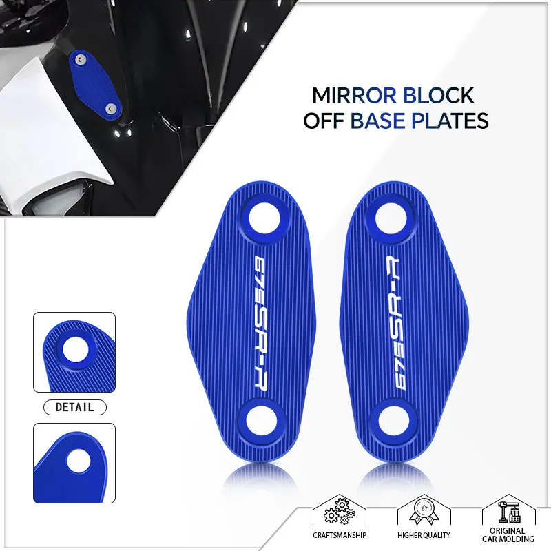 675sr-r Mirror Cover For 675SR-R 675SRR 2024-2025 Motorcycle CNC Windscreen Mirror Driven Protector Cap rear mirror cover
675sr-r Mirror Cover For 675SR-R 675SRR 2024-2025 Motorcycle CNC Windscreen Mirror Driven Protector Cap rear mirror cover
