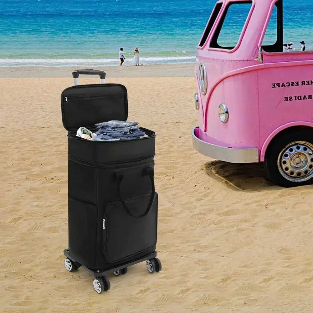 2 In 1 Shopping Cart With 5 Wheels, Portable Utility Dolly, Luggage Cart, 55Lbs Hand Truck With Removable Waterproof Bag For Sh
2 In 1 Shopping Cart With 5 Wheels, Portable Utility Dolly, Luggage Cart, 55Lbs Hand Truck With Removable Waterproof Bag For Sh