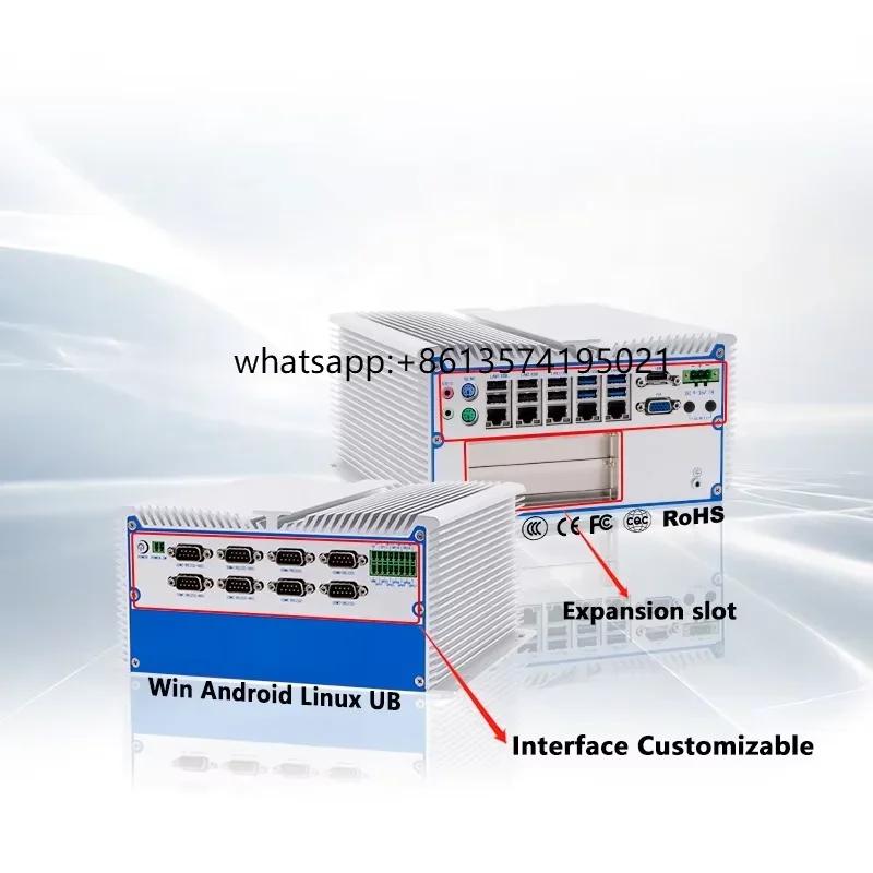 TBASCO CPU I5 I7 6/7/8 Generation OEM/ODM Wholesale Price Multiple Network Ports Multiple Serial Ports Industrial Mini Box PC
TBASCO CPU I5 I7 6/7/8 Generation OEM/ODM Wholesale Price Multiple Network Ports Multiple Serial Ports Industrial Mini Box PC